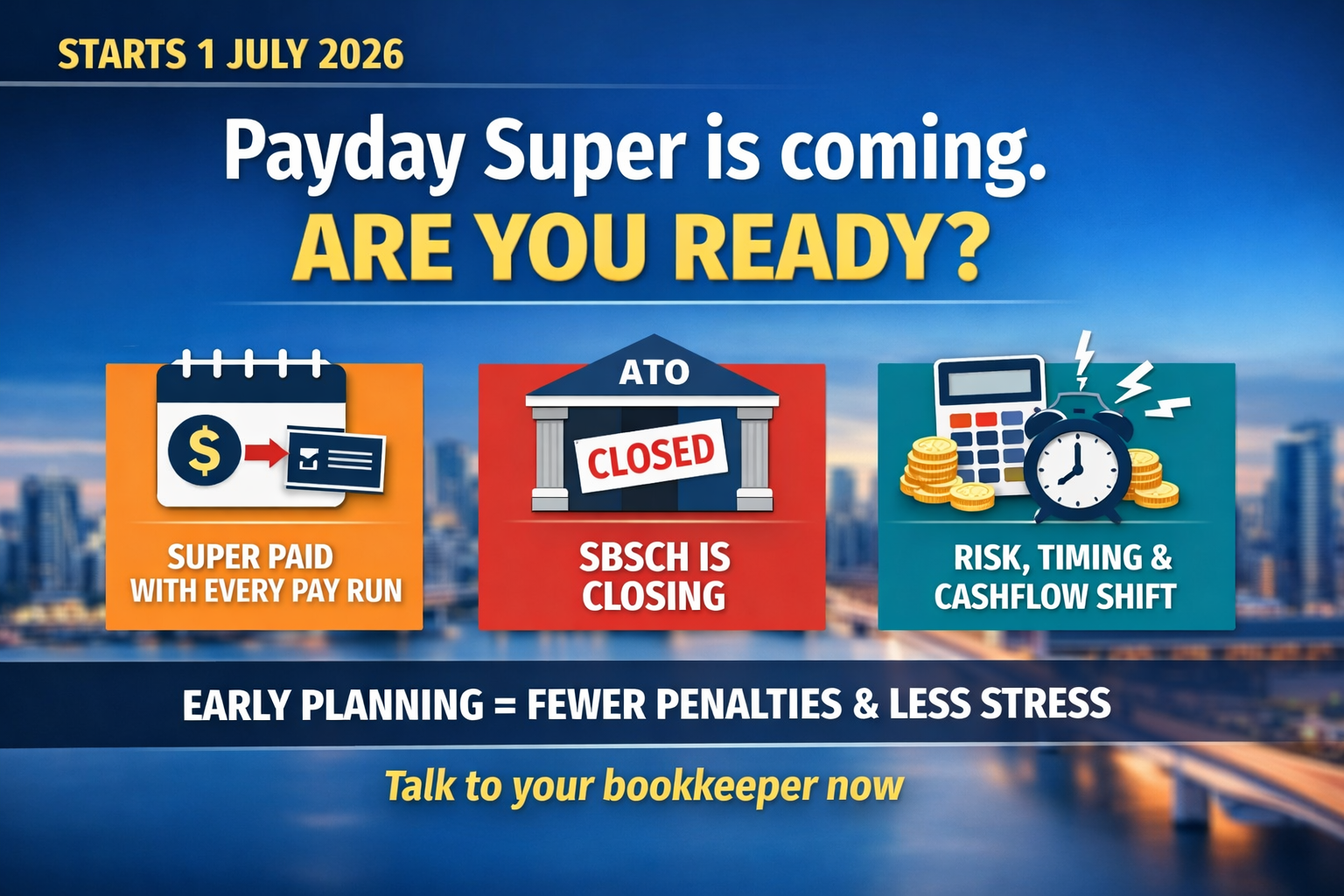 You are currently viewing Payday Super Is Coming — Why Small Businesses Must Prepare Now